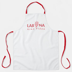 Pizza King Schürze - Die Küche im Stil regeln