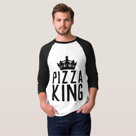 PIZZA KING T - Shirt (Vorne ganz)