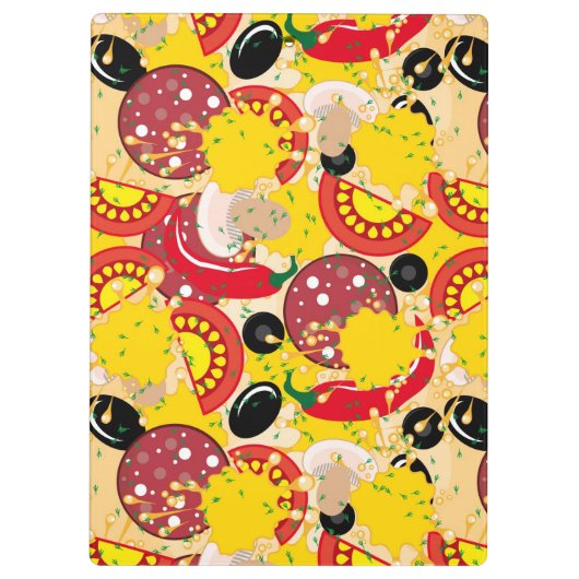 Pizza Klemmbrett (Rückseite)