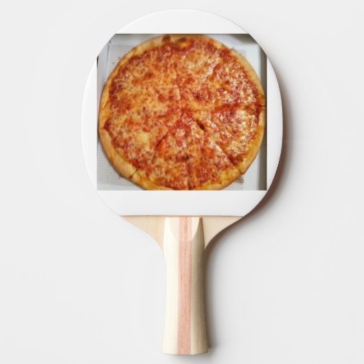 Pizza-Klingeln Pong Paddel Tischtennis Schläger (Vorderseite)