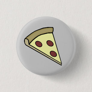 Pizza-Knopf Button