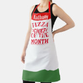 Pizza-Koch des Monats - Name hinzufügen Schürze (InSitu)
