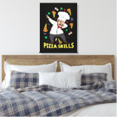 Pizza Koch Gift Italienische Pizza Lover Men Pizza Leinwanddruck (Insitu (Schlafzimmer))