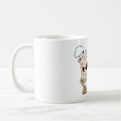 Pizza Koch Kaffeetasse (Links)