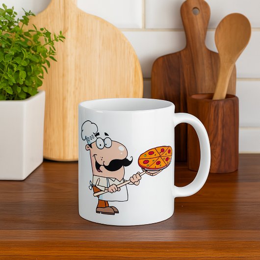Pizza Koch Kaffeetasse