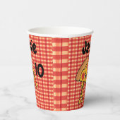 Pizza Koch Kindergeburtstag Party Pappbecher (Rechts)