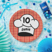 Pizza Koch Kindergeburtstag Party Pappteller (Party)