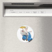 Pizza-Koch-Lieferung Magnet (In Situ (Geschirrspüler))