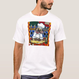 Pizza Koch Pug T-Shirt