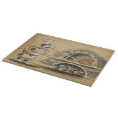 Pizza-Koch Schneidebrett (Ecke)