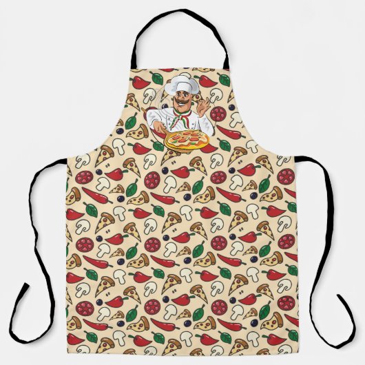 Pizza Koch Schürze (Vorderseite)