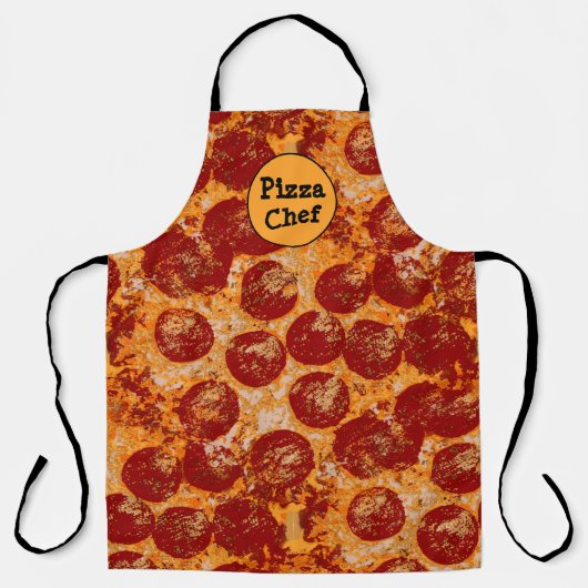 Pizza Koch Schürze (Vorderseite)