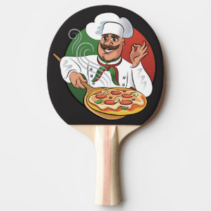 Pizza Koch Tischtennis Schläger