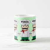 Pizza-Kochs-Geschenk-Tasse Kaffeetasse (Mittel)