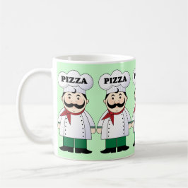 Pizza-Kochs-Geschenk-Tasse Kaffeetasse