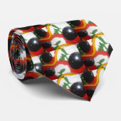 Pizza Krawatte (Gerollt)