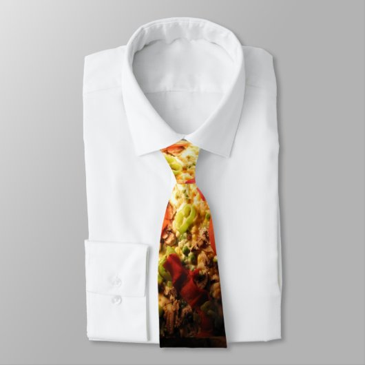 Pizza-Krawatte Krawatte (Gebunden)