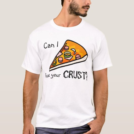 Pizza-Kruste T-Shirt (Vorderseite)
