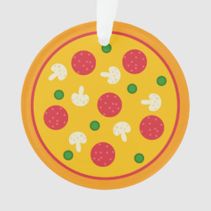 Pizza-Kuchen Ornament