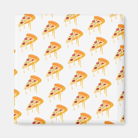 Pizza-Kühlschrankmagnet Magnet (Vorne)