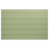 Pizza, Lachs und waldgrüne, farbige Linien Stoff (Yard (91,4 cm))