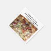 PIzza lässige Serviette (Ecke)