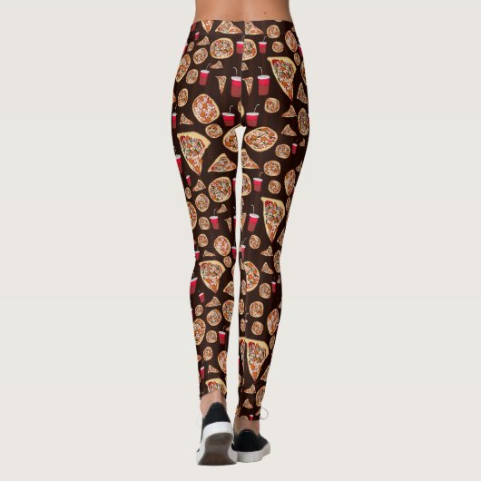 Pizza Leggings (Rückseite)