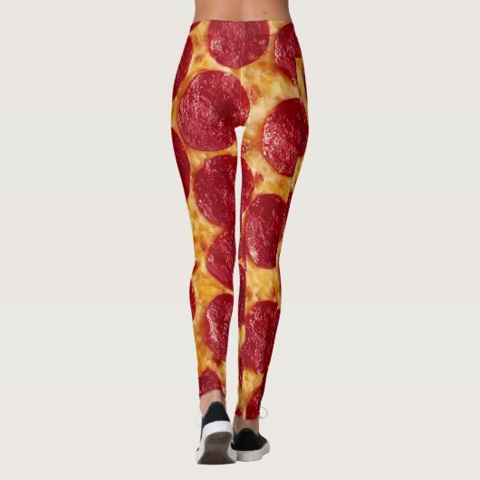 Pizza-Leggings Leggings (Rückseite)