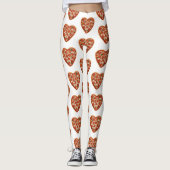 Pizza-Leggings Leggings (Vorderseite)
