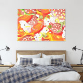 Pizza Leinwanddruck (Insitu (Schlafzimmer))