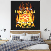 Pizza Leinwanddruck (Insitu (Schlafzimmer))