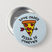 Pizza-Liebe Button (Vorne & Hinten)