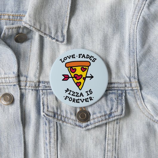 Pizza-Liebe Button (Beispiel)