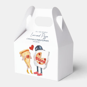 Pizza Liebe Funny Geschenkschachtel