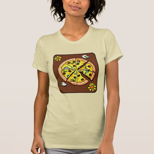 Pizza-Liebe T-Shirt (Vorderseite)