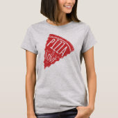 Pizza-Liebe T-Shirt (Vorderseite)
