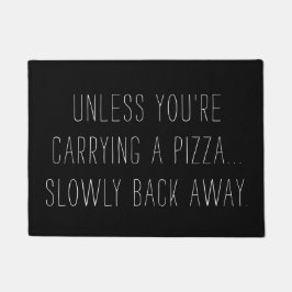 Pizza Liebhaber Funny Fußmatte