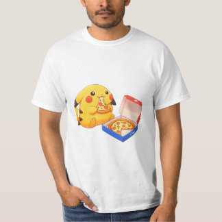 Pizza Liebhaber Pikachu T-Shirt