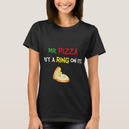 Pizza-Liebhaber-Shirt T-Shirt