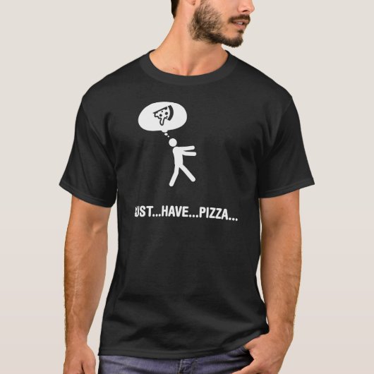 Pizza-Liebhaber T-Shirt (Vorderseite)