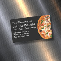 Pizza-Liefergeschäft-Magnete