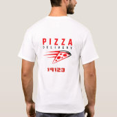 🍕 Pizza-Lieferpersonal Uniform Crew 🍕 T-Shirt (Rückseite)