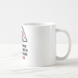 Pizza-Lieferung Kaffeetasse
