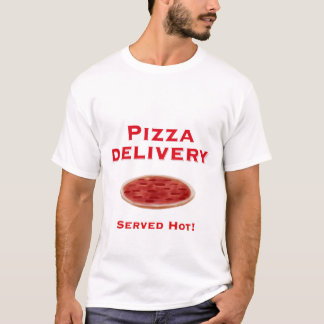 Pizza-Lieferungs-T - Shirt für Männer