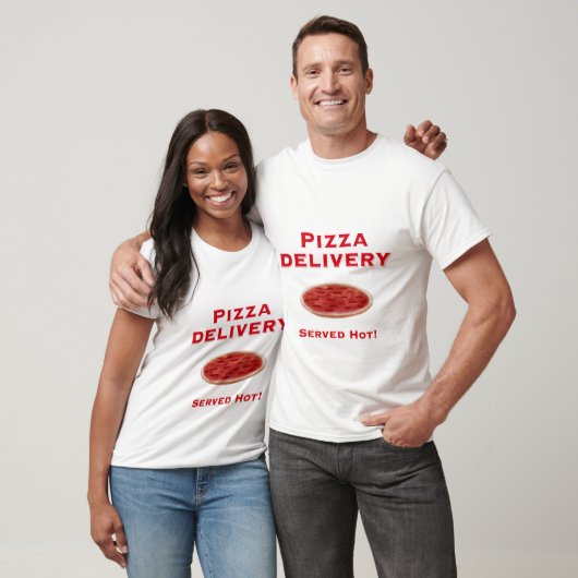Pizza-Lieferungs-T - Shirt für Männer (Unisex)