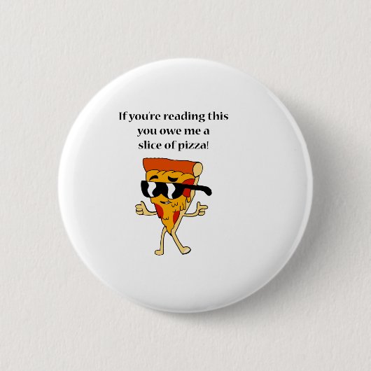 Pizza Love Button (Vorderseite)