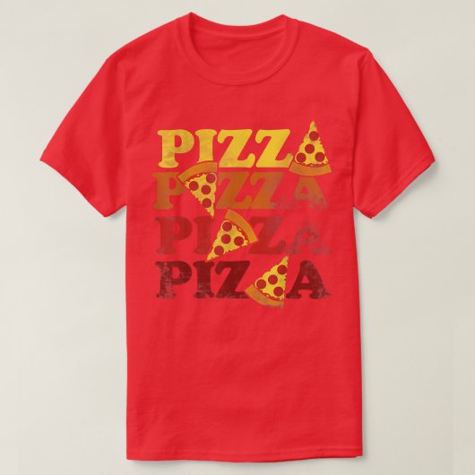 Pizza Lover 4009 T-Shirt (Design vorne)