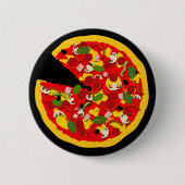 Pizza Lover Button (Vorderseite)