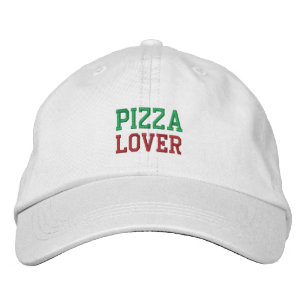 PIZZA LOVER Cap Bestickte Kappe