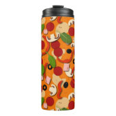Pizza Lover Fun Thermosbecher (Vorderseite)